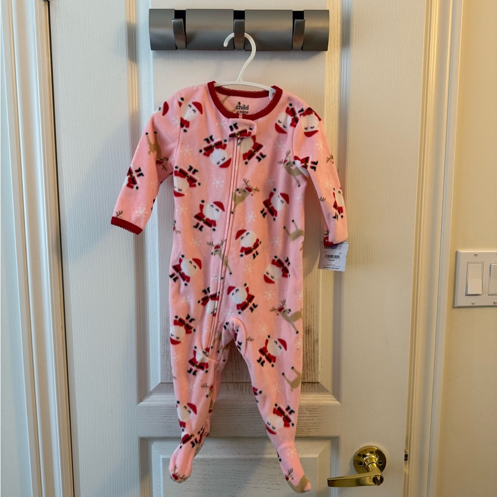 Pink Christmas Onesie